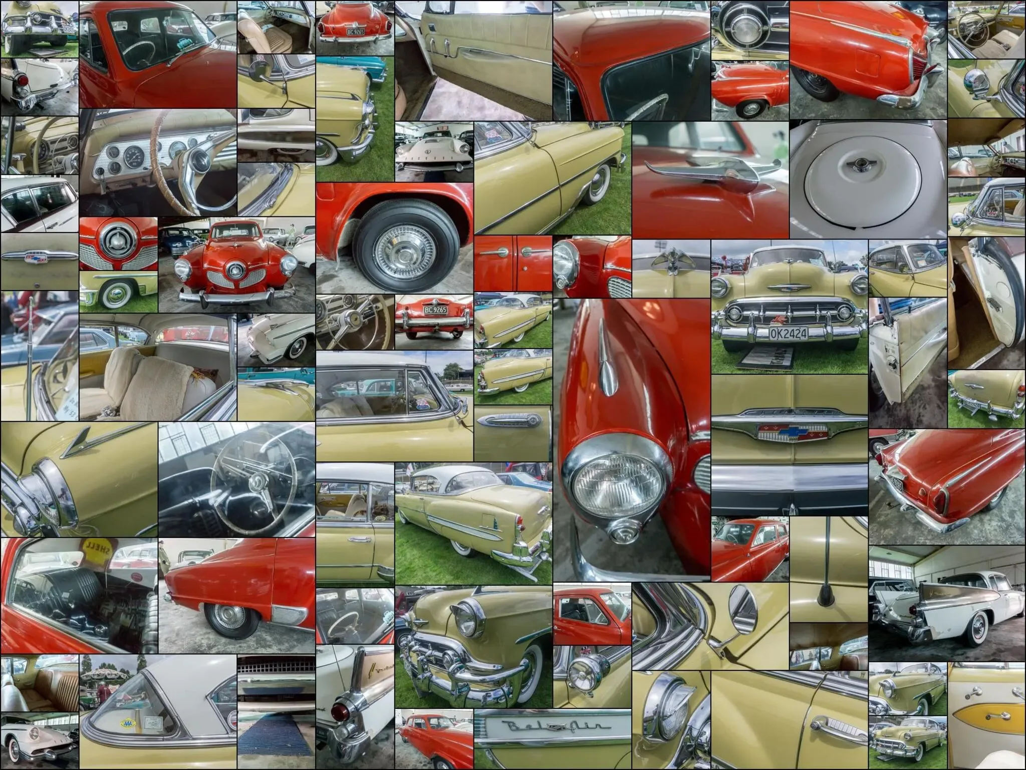 155 photos of 1950s American Cars