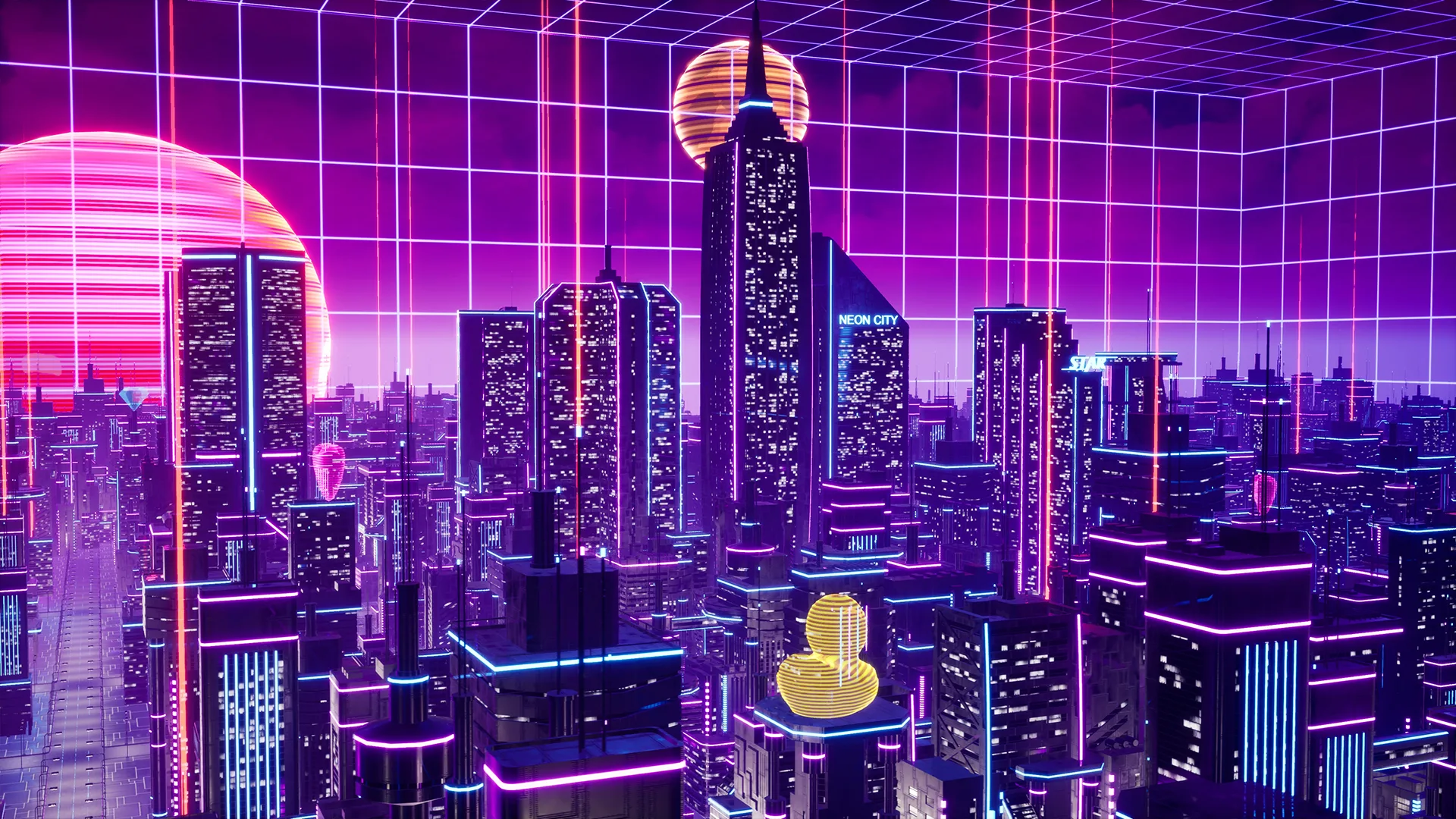Neon City - Synthwave