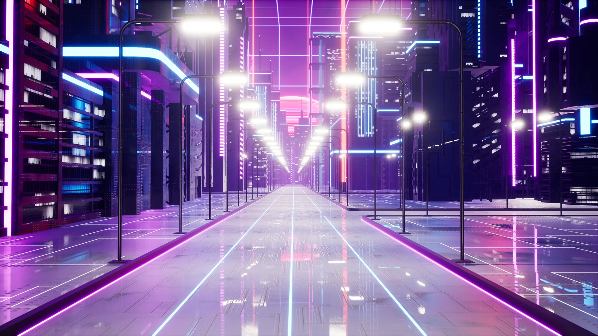 Neon City - Synthwave