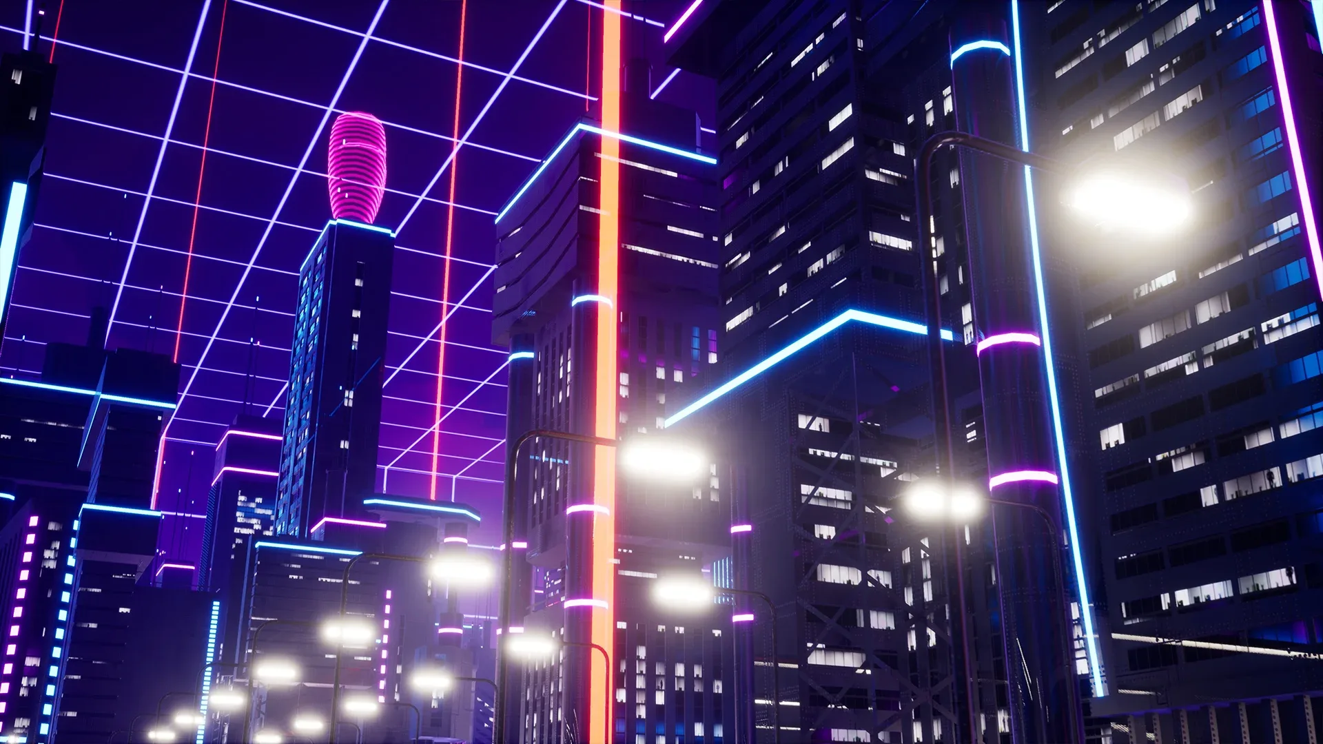 Neon City - Synthwave