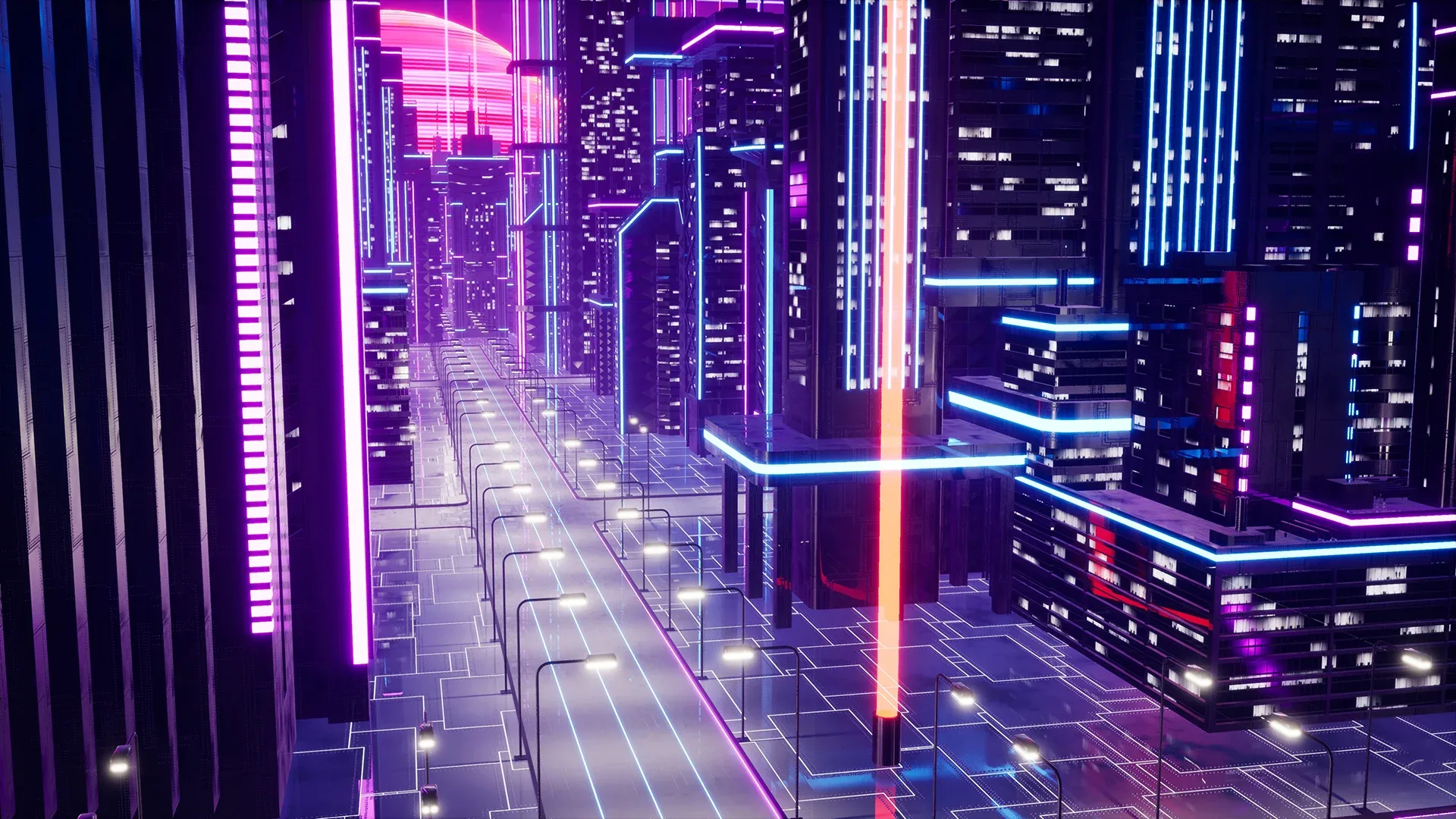 Neon City - Synthwave