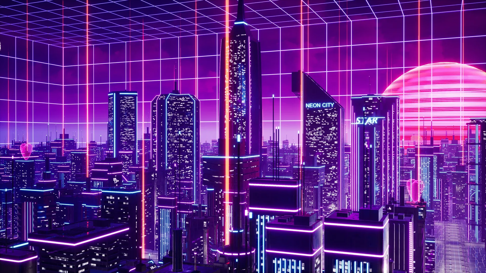Neon City - Synthwave