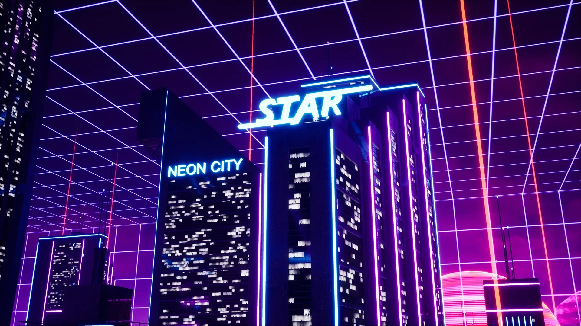 Neon City - Synthwave