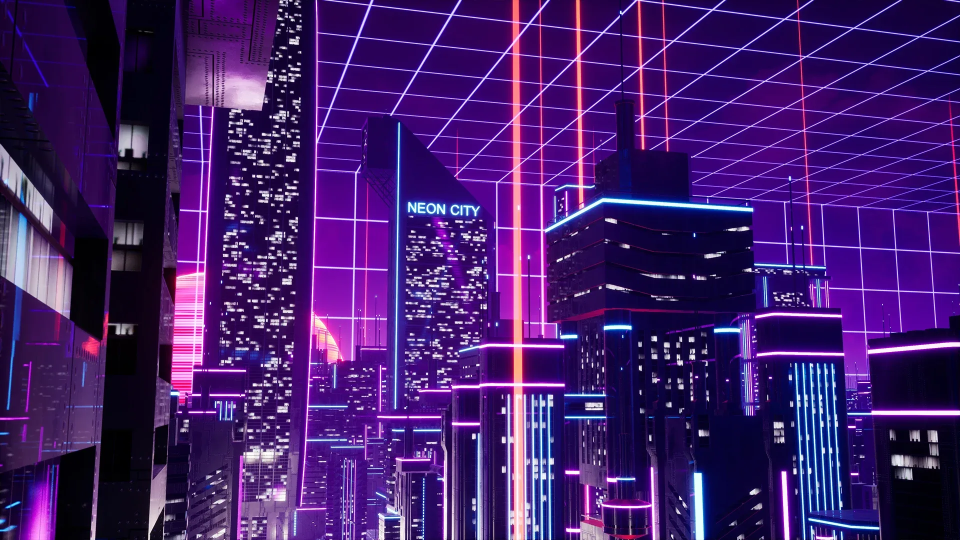 Neon City - Synthwave