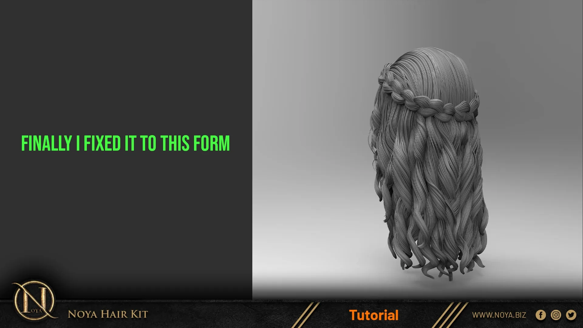 Noya Hair Kit ( 42 Zbrush IMM Brushes )