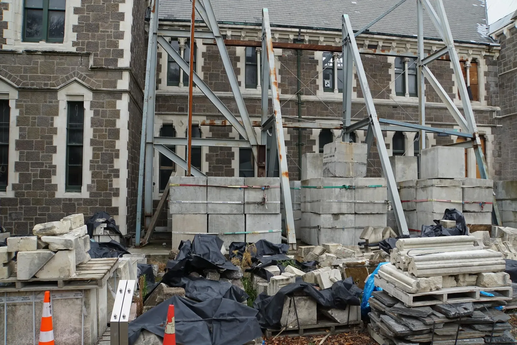 173 photos of Neo-Gothic Building Earthquake Reconstruction