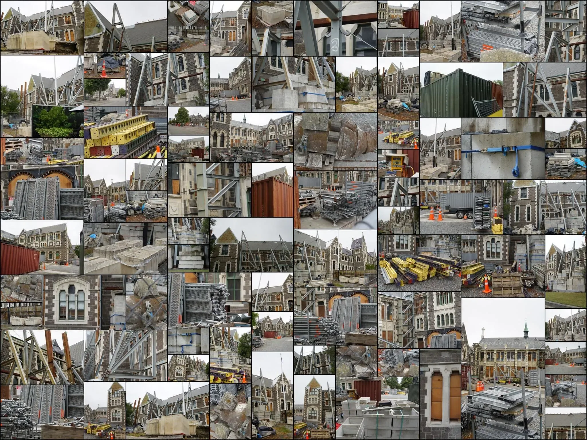 173 photos of Neo-Gothic Building Earthquake Reconstruction