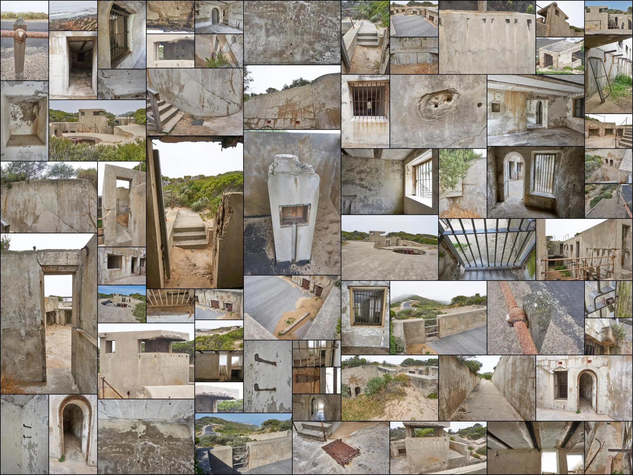 137 photos of WWII Concrete Fortification