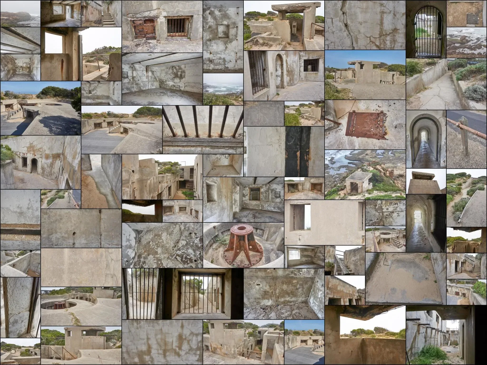 137 photos of WWII Concrete Fortification