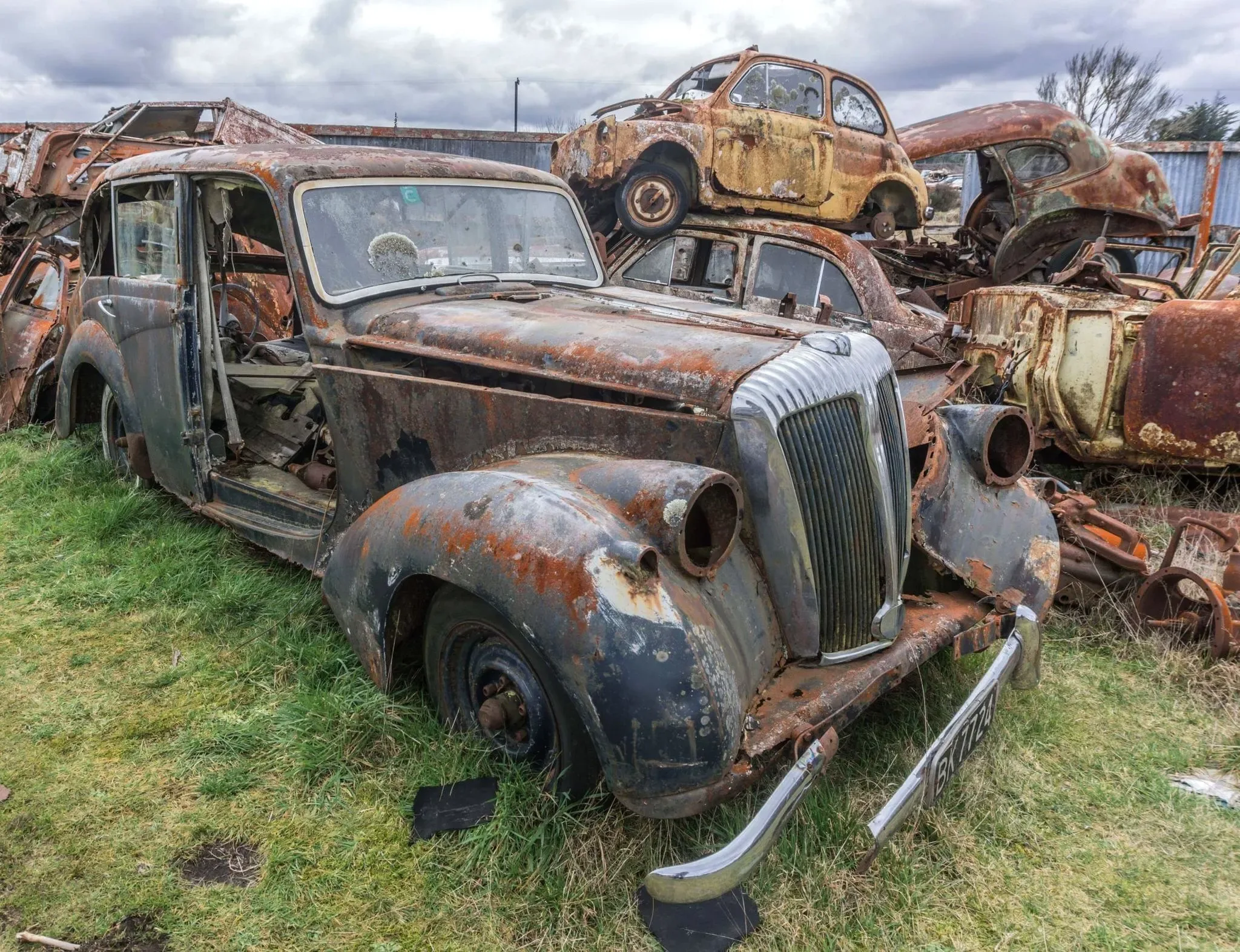 449 photos of Vintage Cars Scrapyard