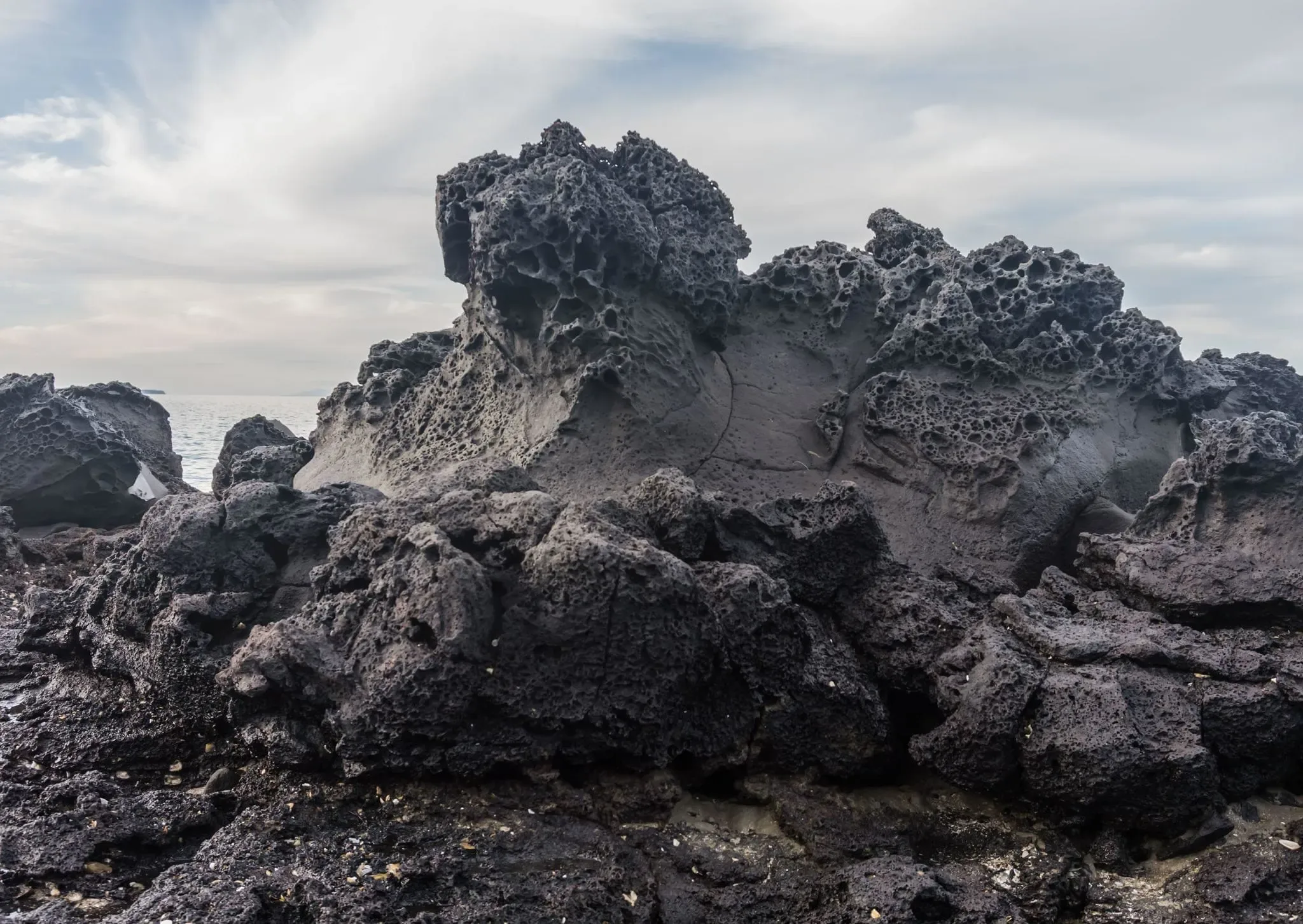 183 photos of Black Lava Porous Rocks