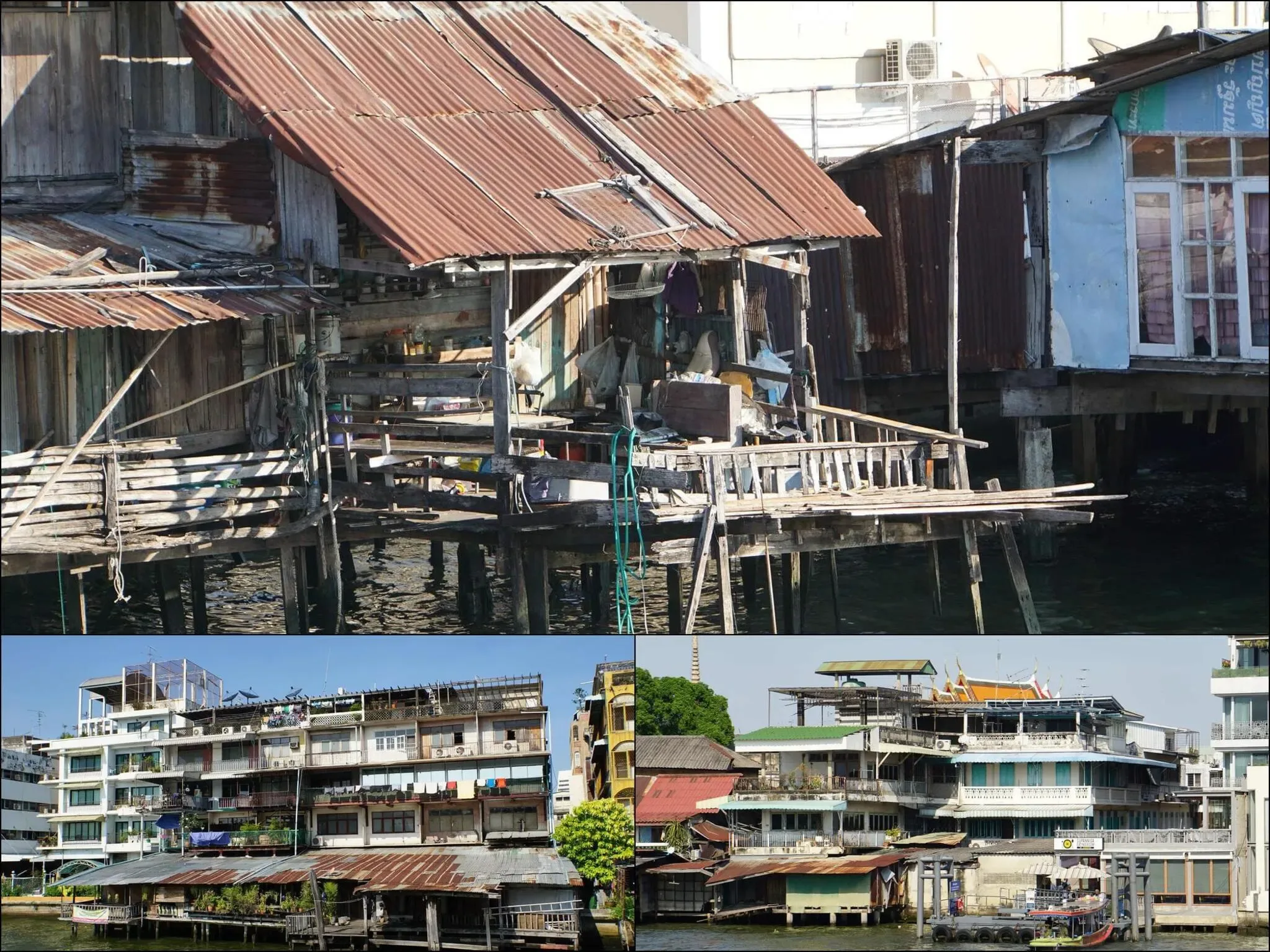 152 photos of Bangkok Riverside Slums