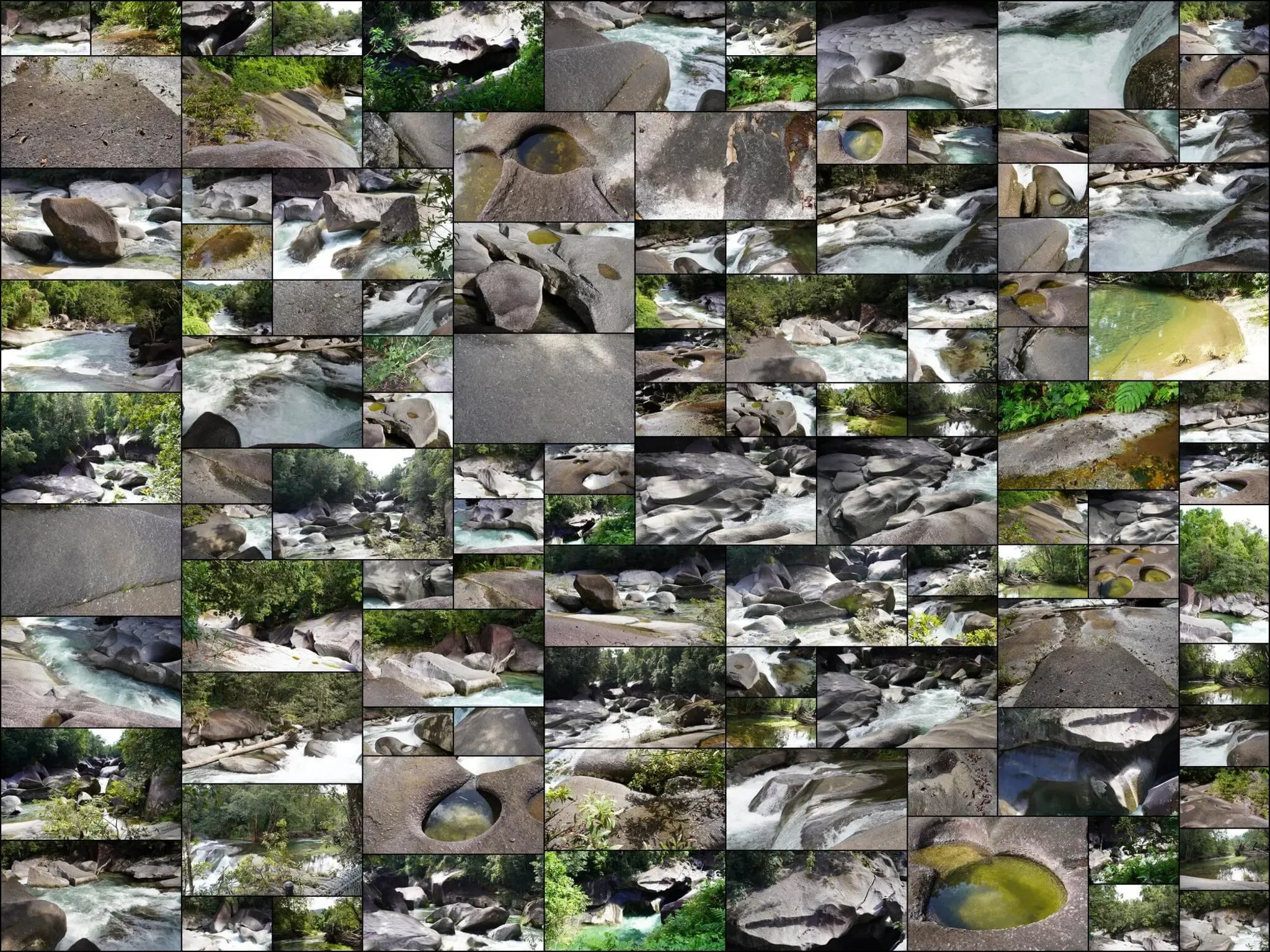 110 photos of Large Smooth Granite Boulders Stream