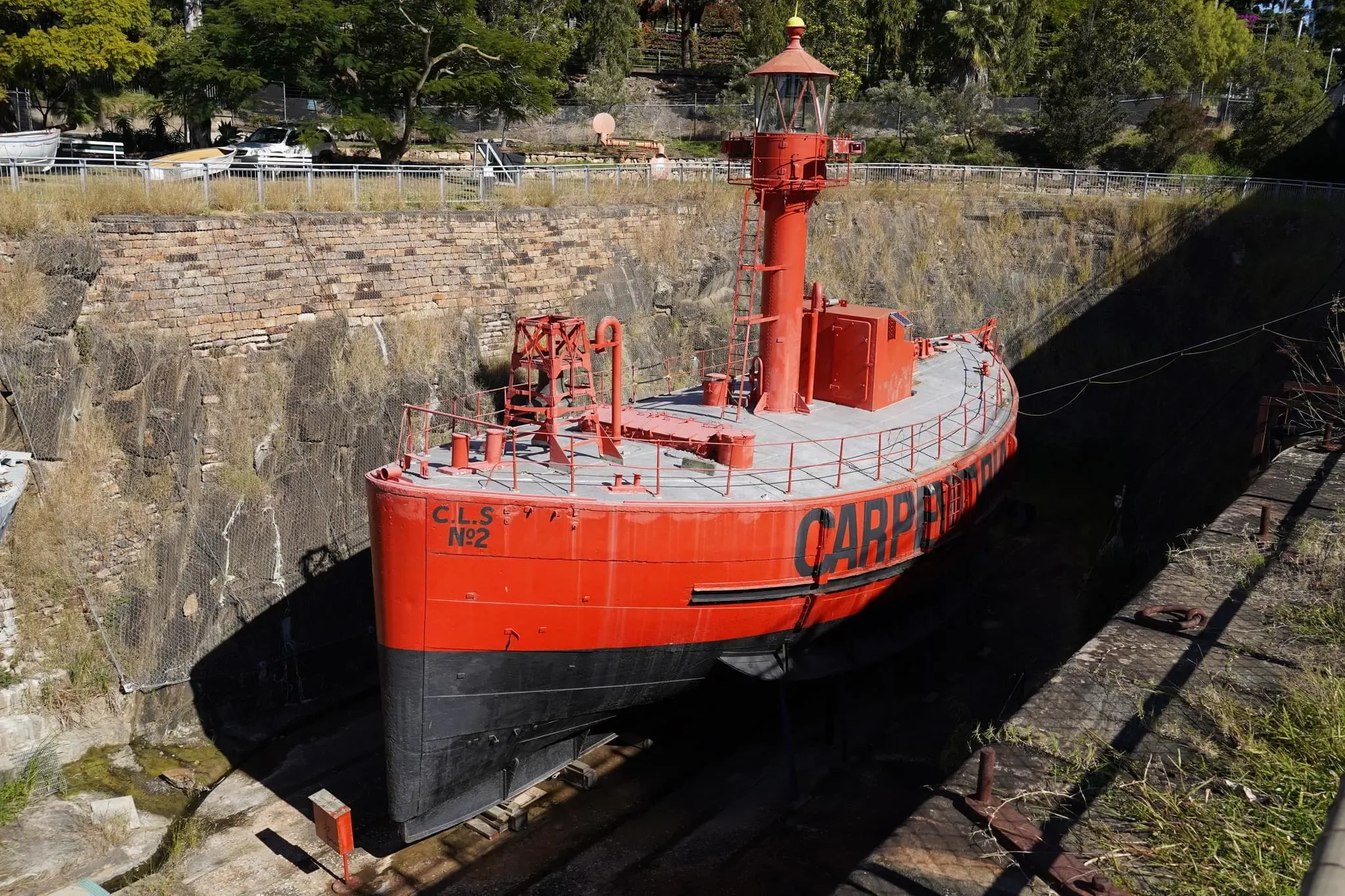 218 photos of Floating Lighthouse Beacon in Dry Dock