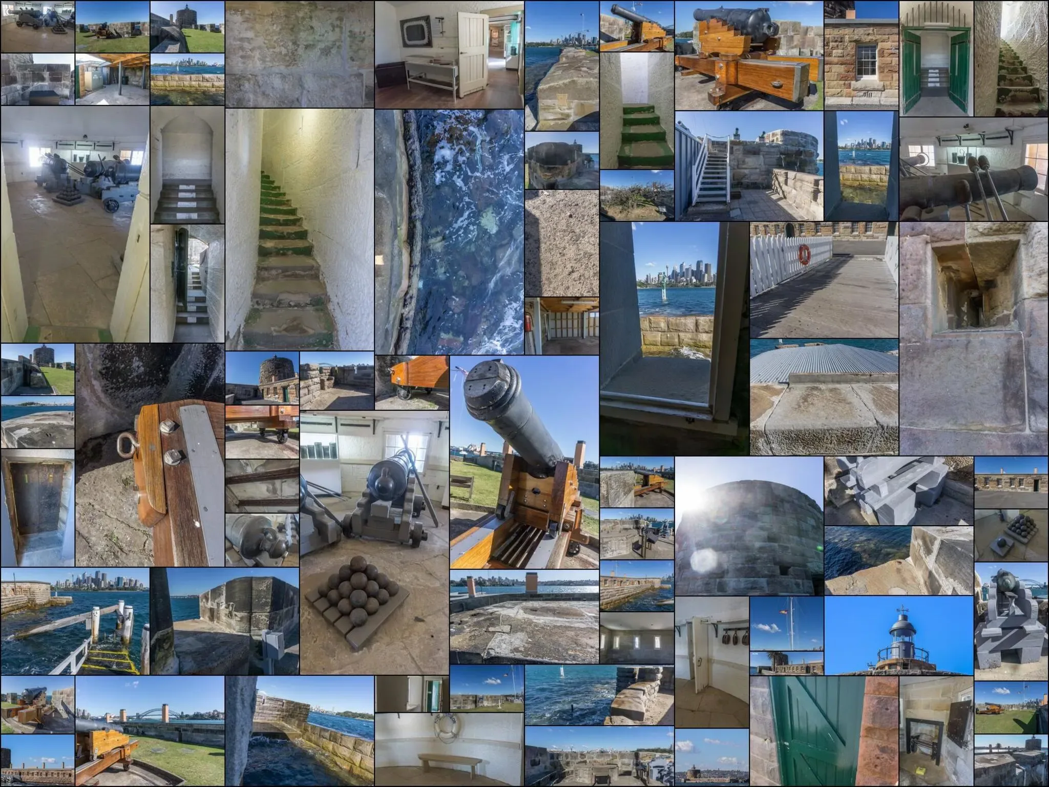 147 photos of 19th Century Small Island Fort