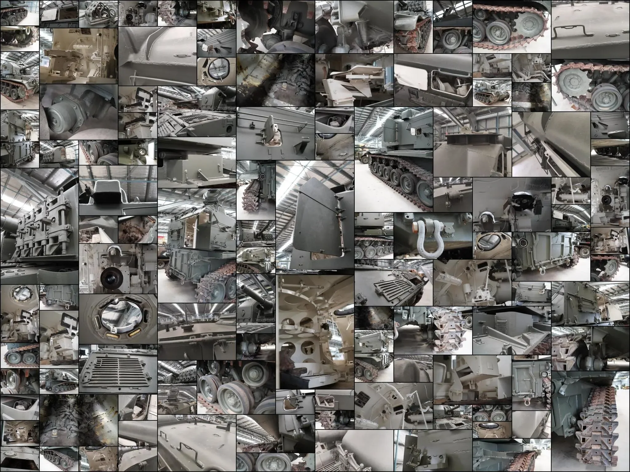 117 photos of US M52 105mm Self-Propelled Howitzer