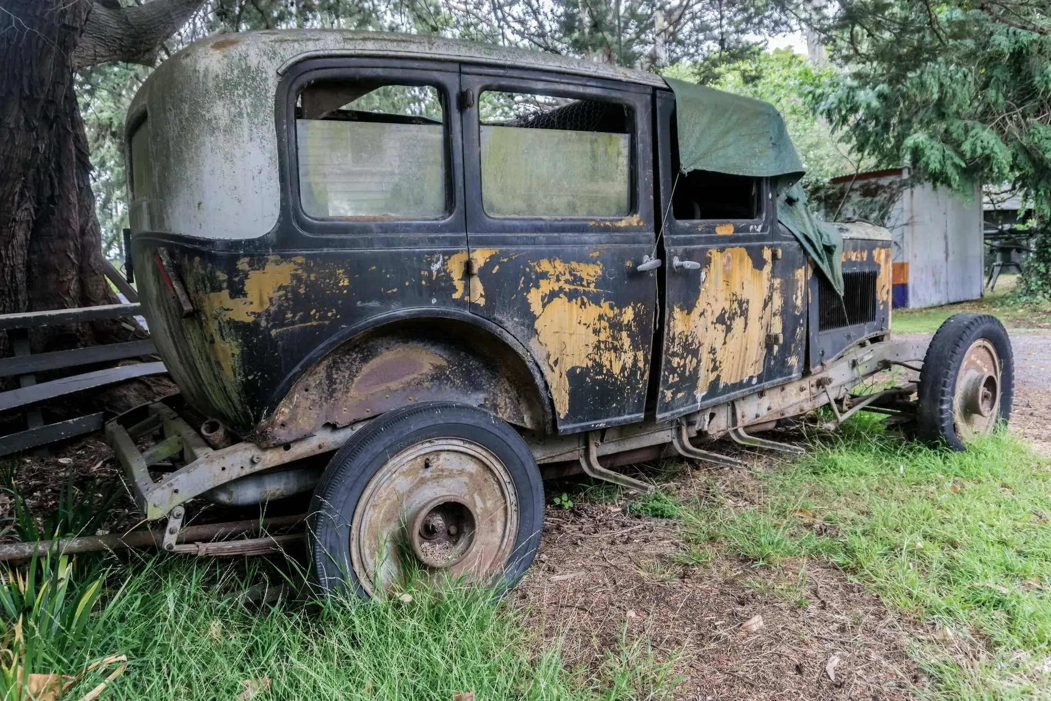 35 photos of Derelict Chevrolet Coupe 1930