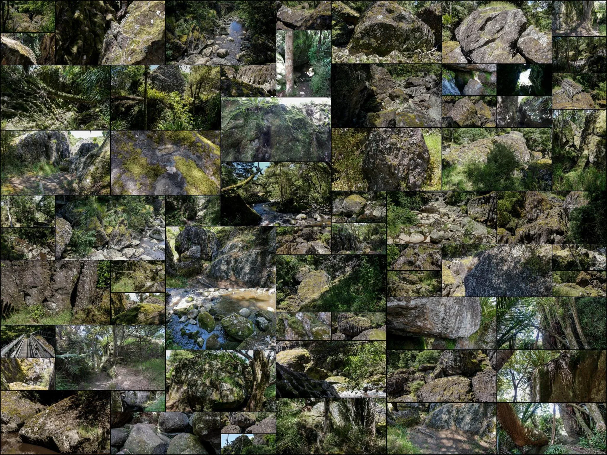 130 photos of Mossy Basalt Boulders