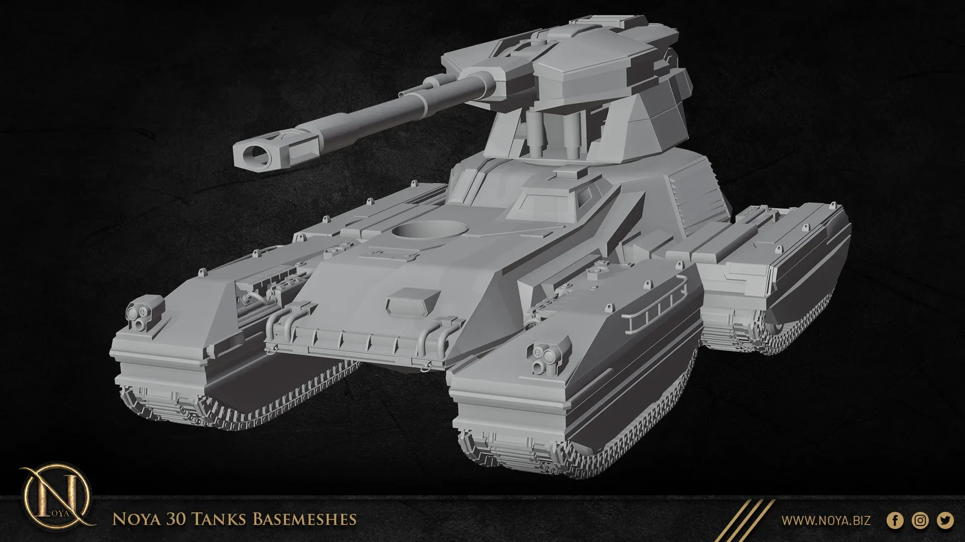 Noya 30 Tanks Basemeshes