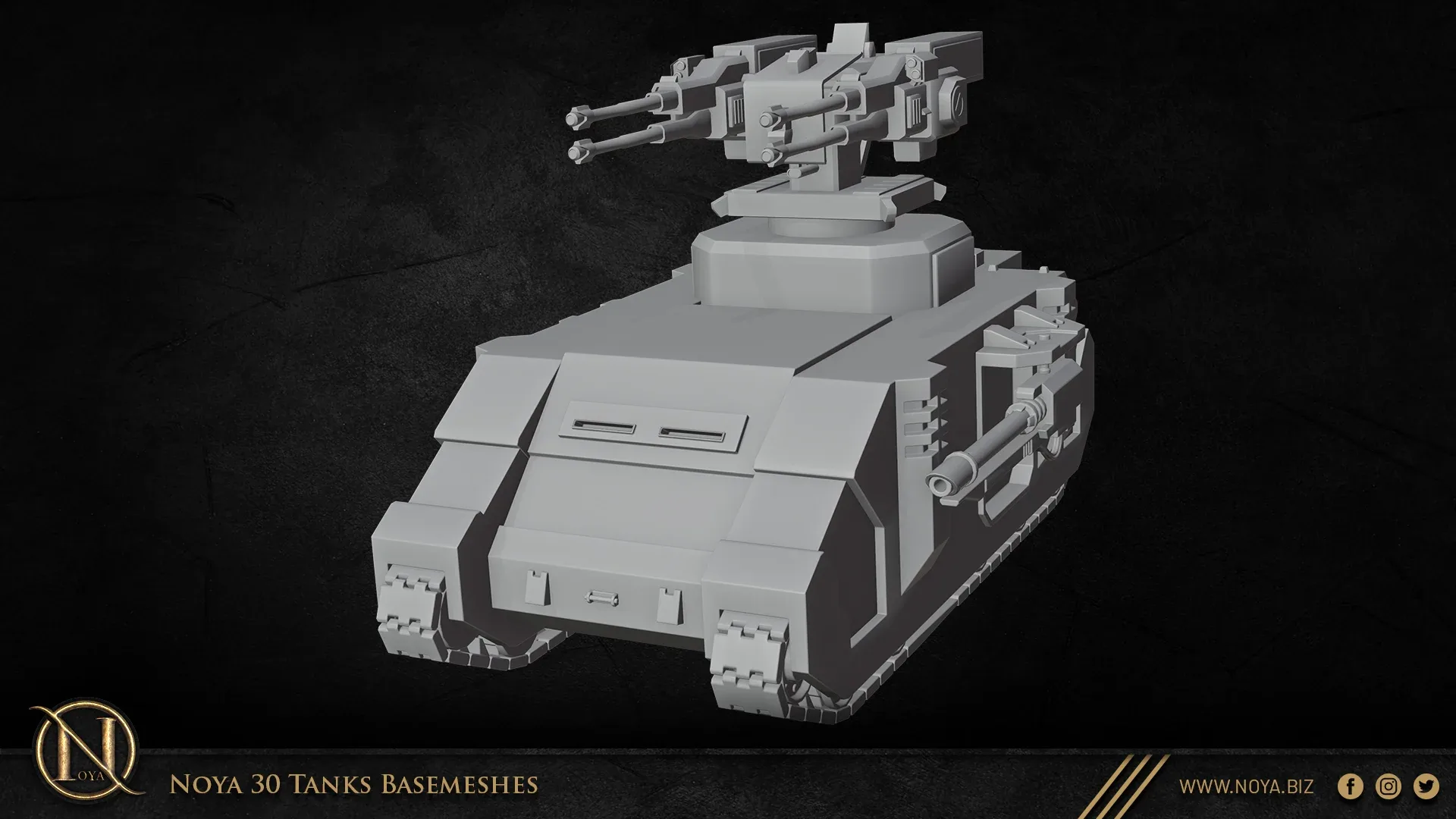 Noya 30 Tanks Basemeshes