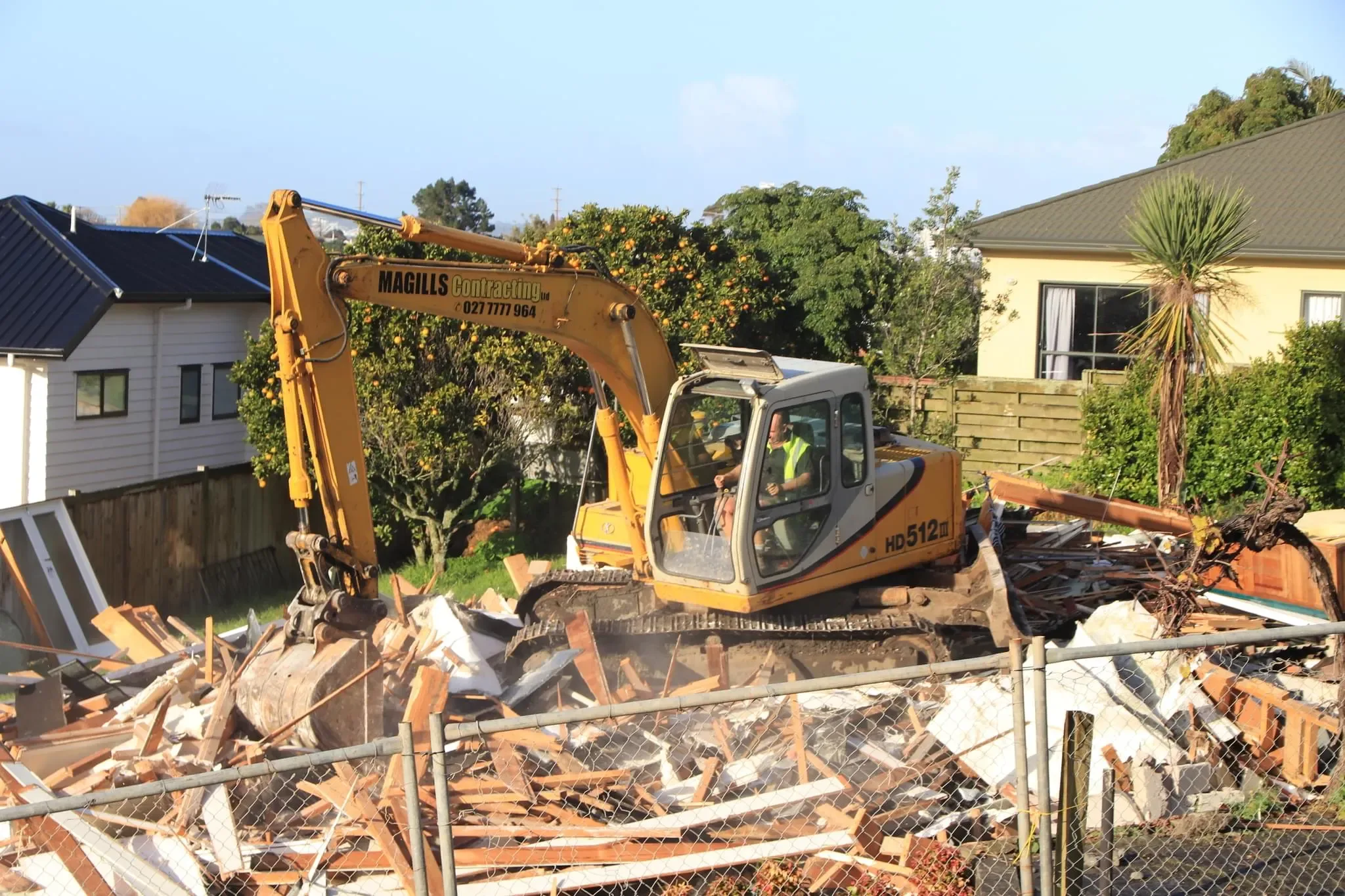86 photos of House Demolition Process