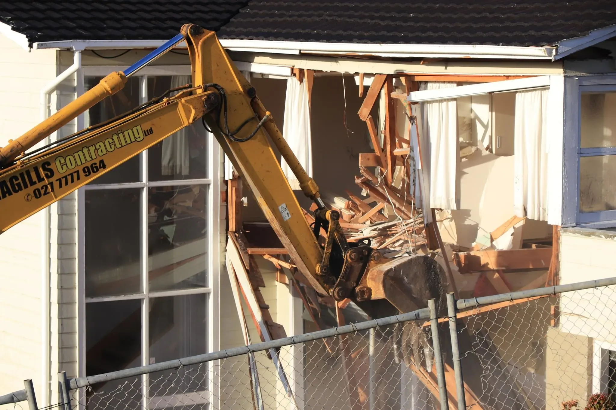86 photos of House Demolition Process