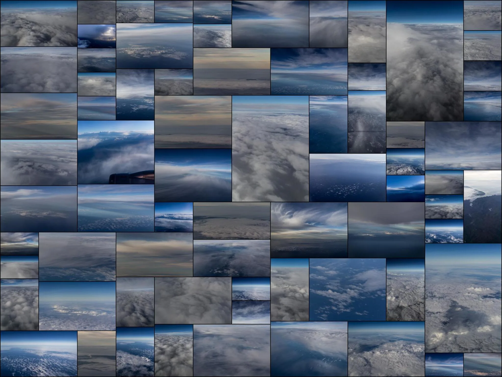 143 photos of Misty Layered Aerial Clouds