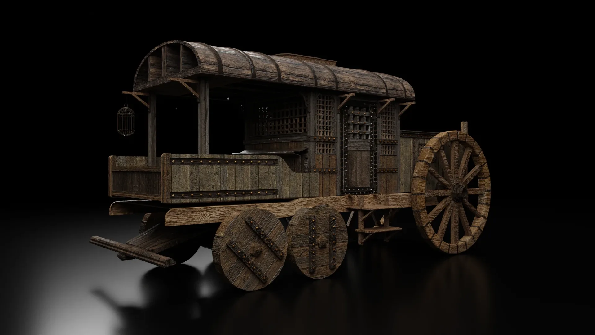 Medieval Prison Vehicle