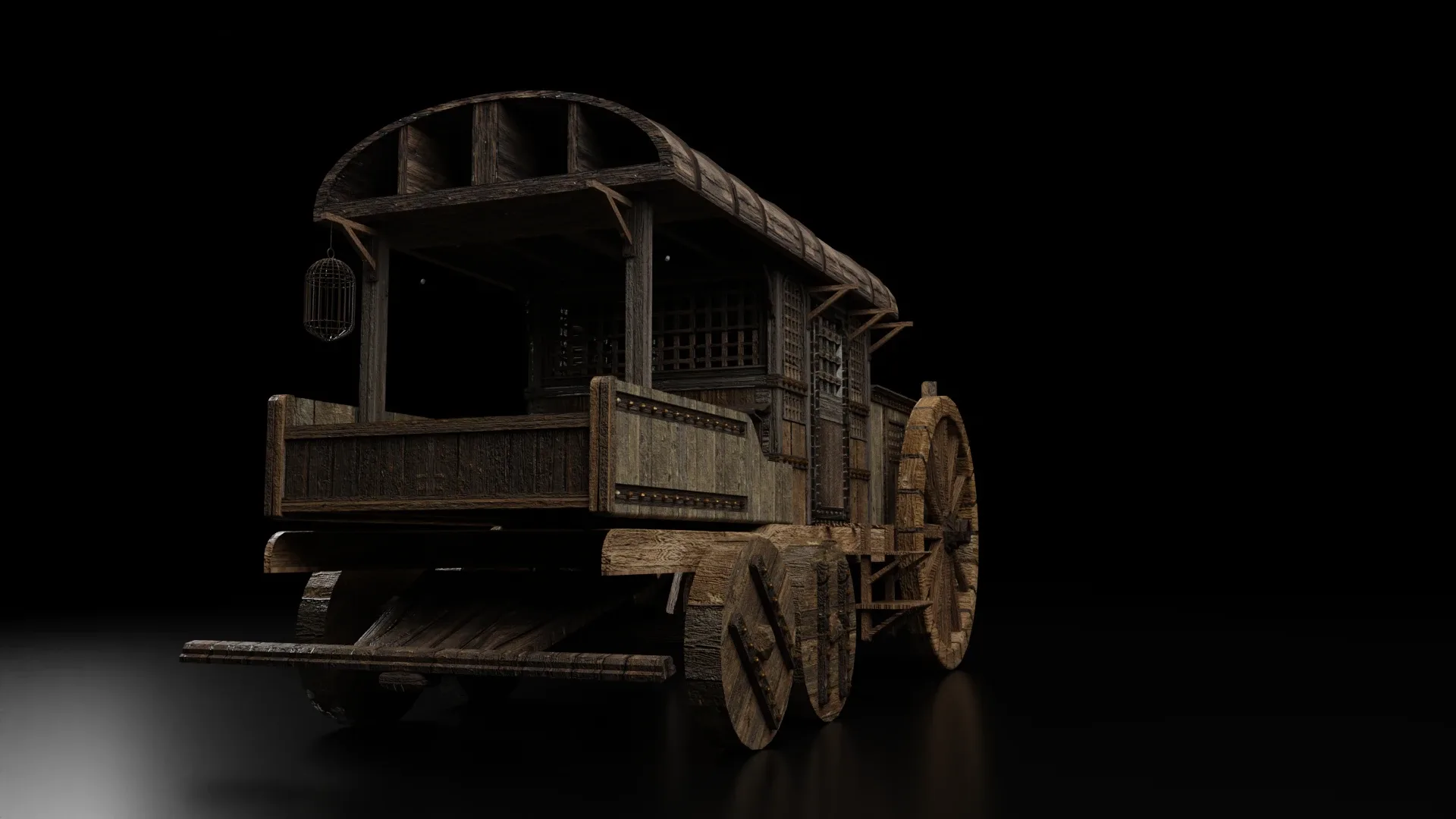 Medieval Prison Vehicle