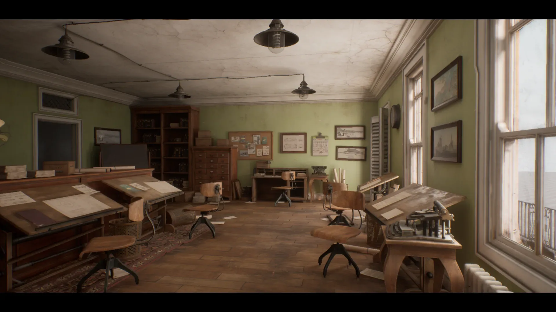1940s Abandoned Office