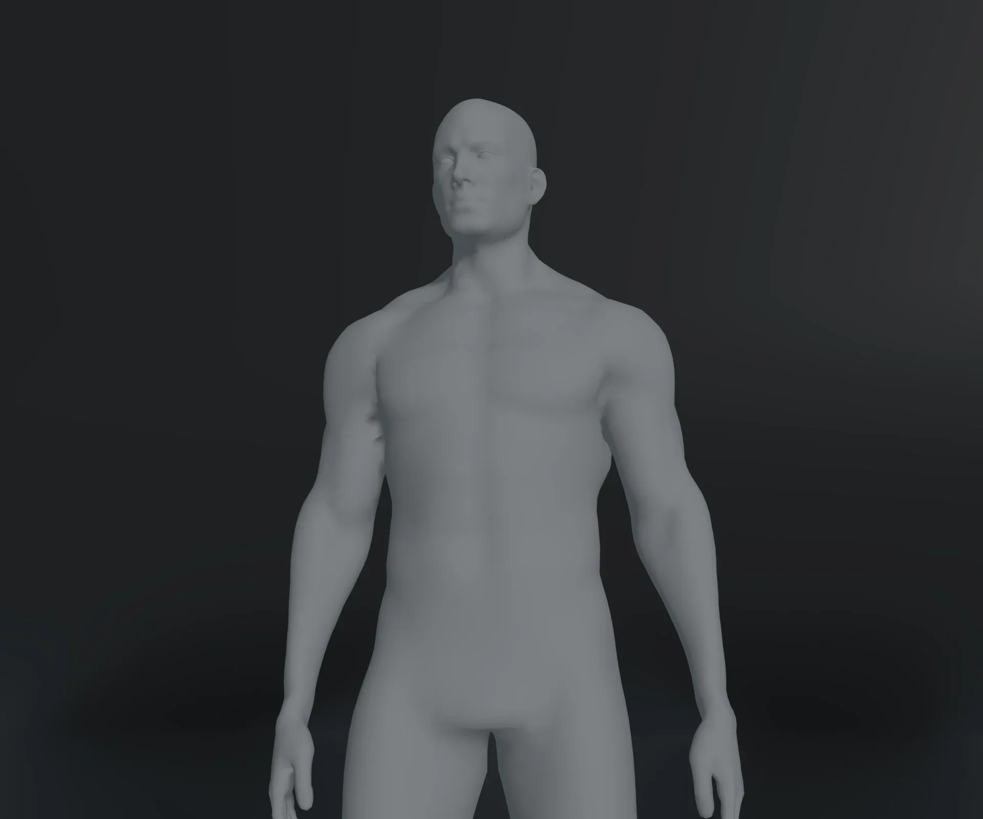 Male and Female Body Base Mesh Animated and Rigged 10k Polygons