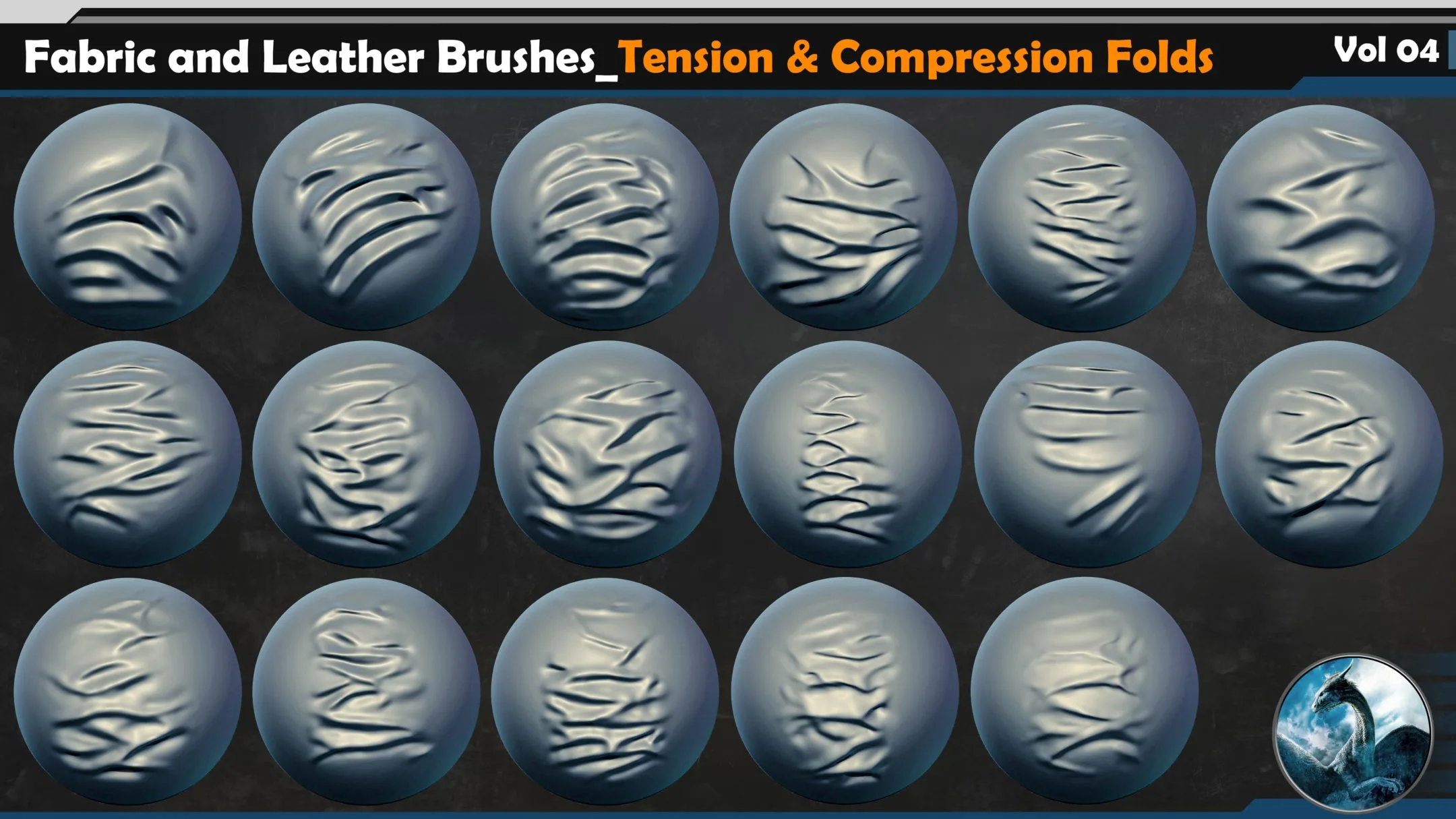 Fabric and Leather Brushes Vol 04