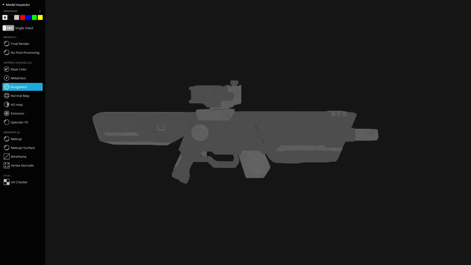 Proto Rifle Scifi Game Ready