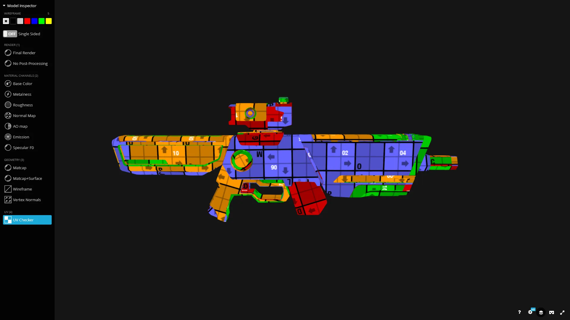 Proto Rifle Scifi Game Ready