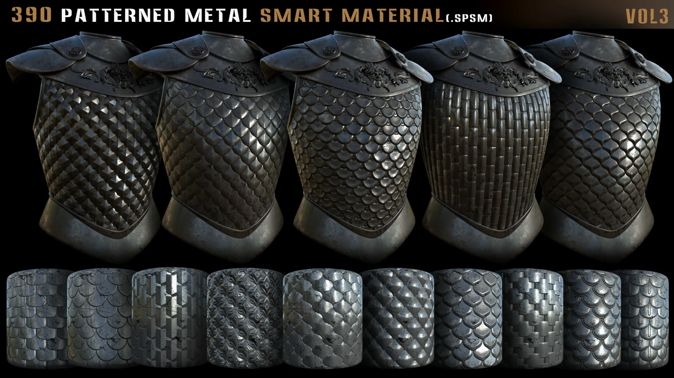 390 patterned metal smart material _ VOL 3