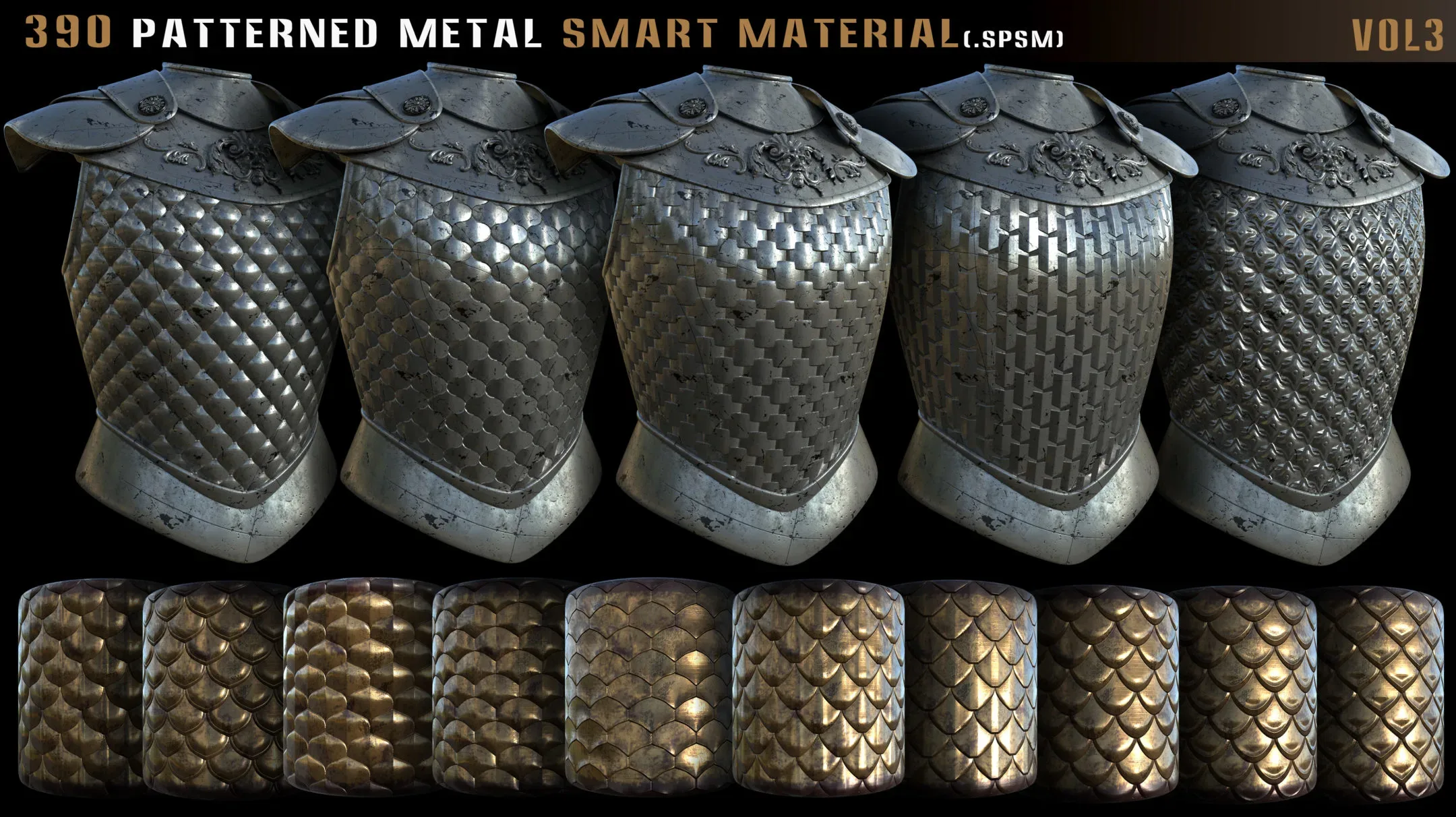 390 patterned metal smart material _ VOL 3