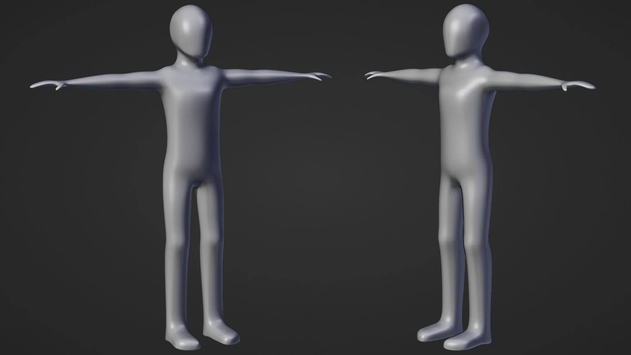 Basic Rigged 3d Character