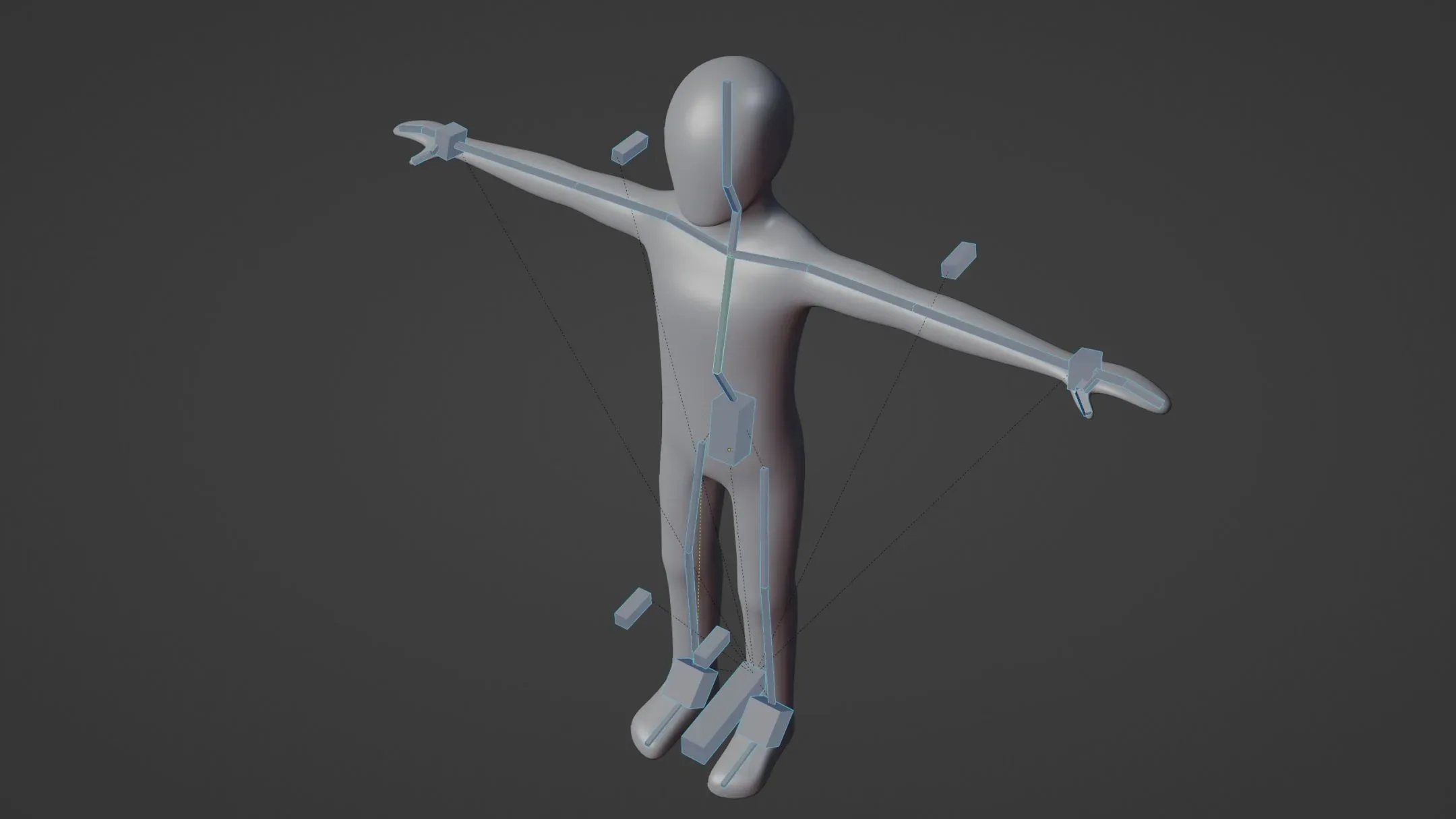 Basic Rigged 3d Character