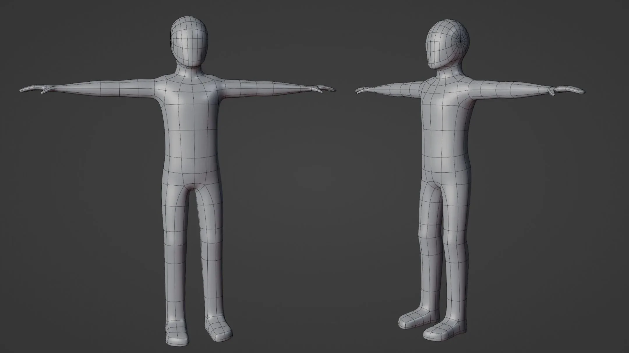 Basic Rigged 3d Character