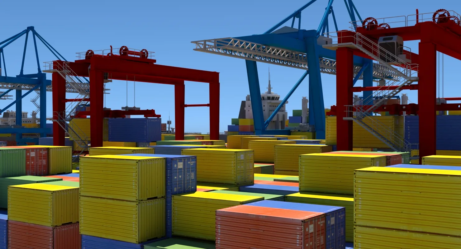 3D Cargo Dockyard