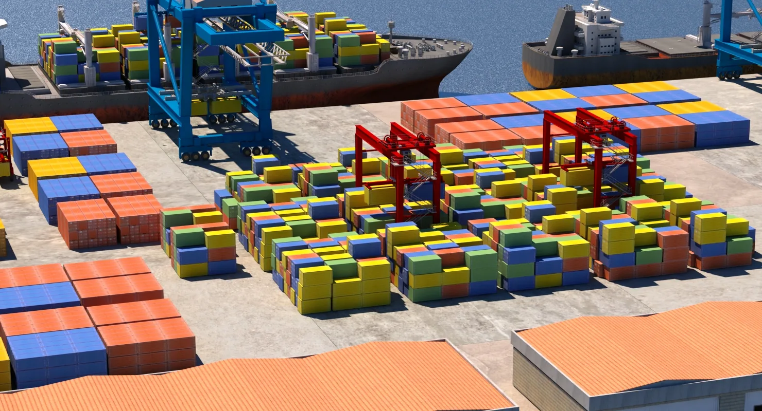 3D Cargo Dockyard