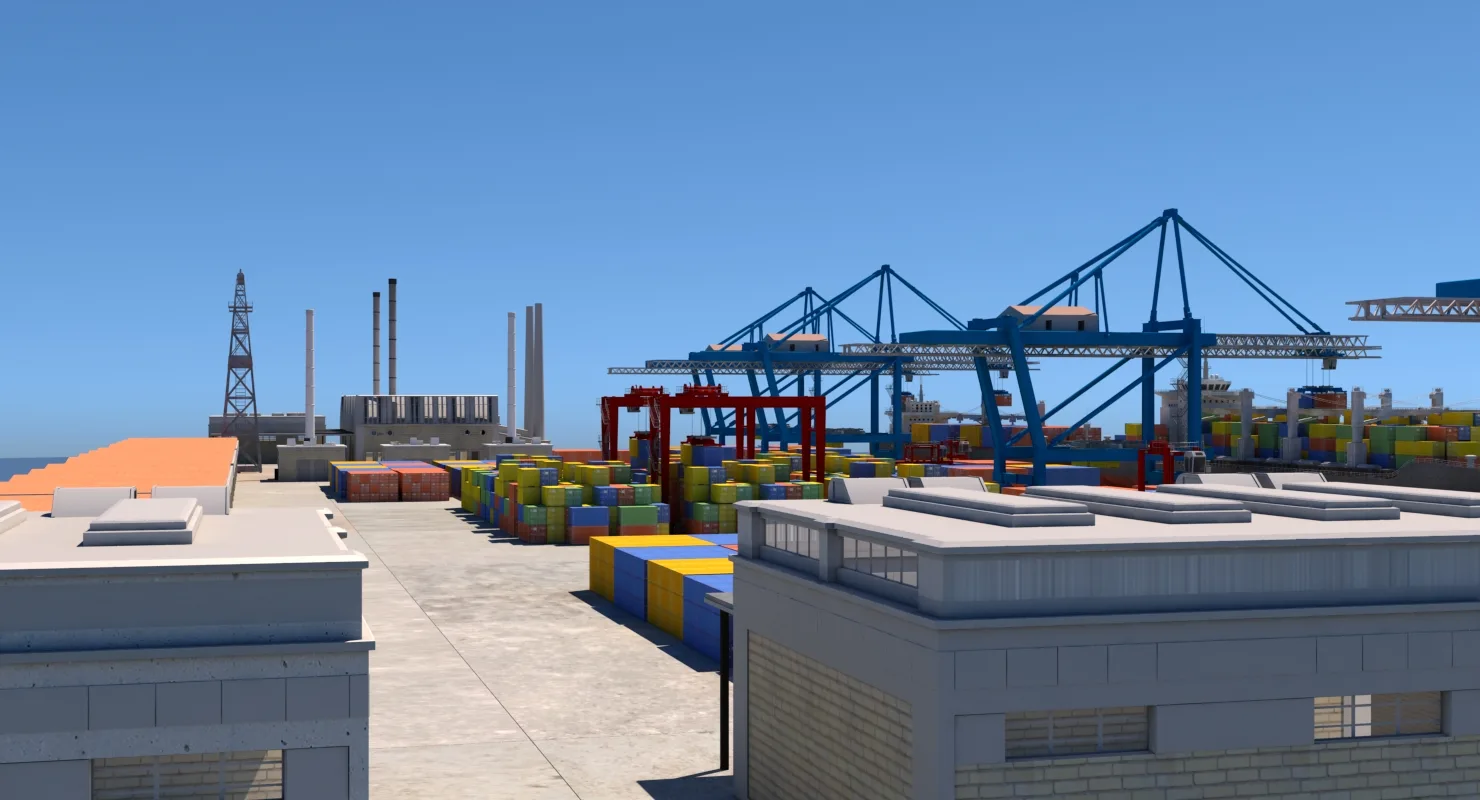 3D Cargo Dockyard