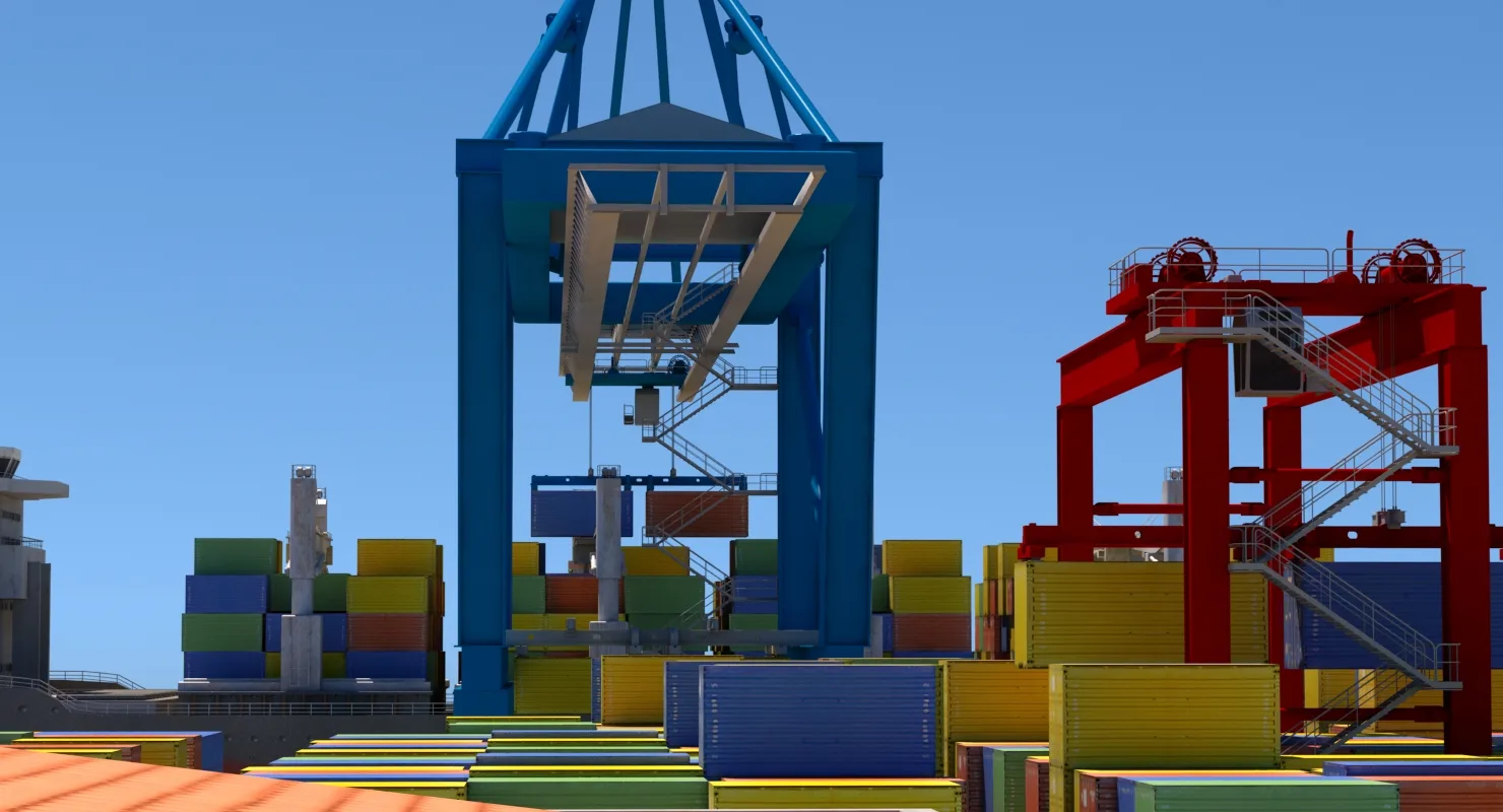 3D Cargo Dockyard