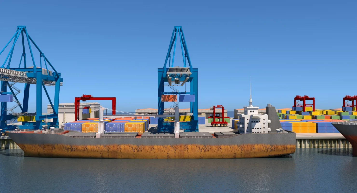 3D Cargo Dockyard