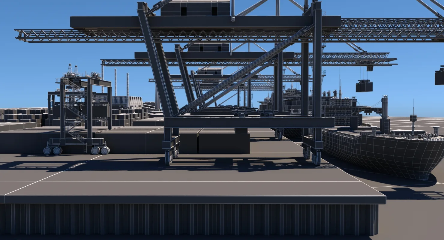 3D Cargo Dockyard