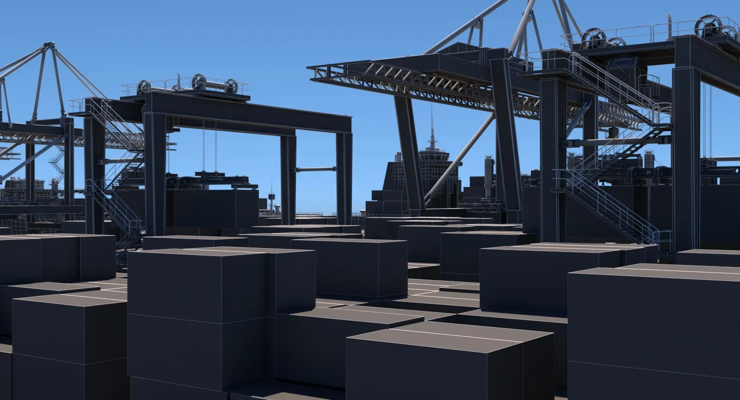 3D Cargo Dockyard