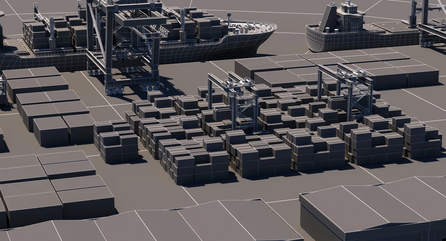 3D Cargo Dockyard