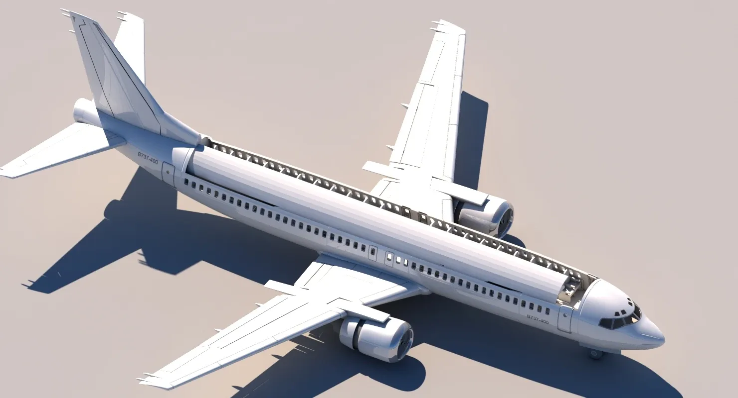 3D Boeing 737