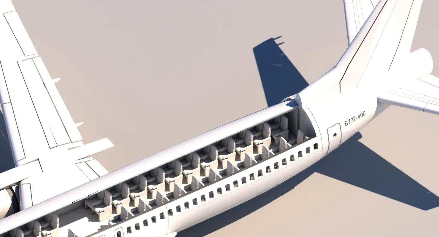 3D Boeing 737