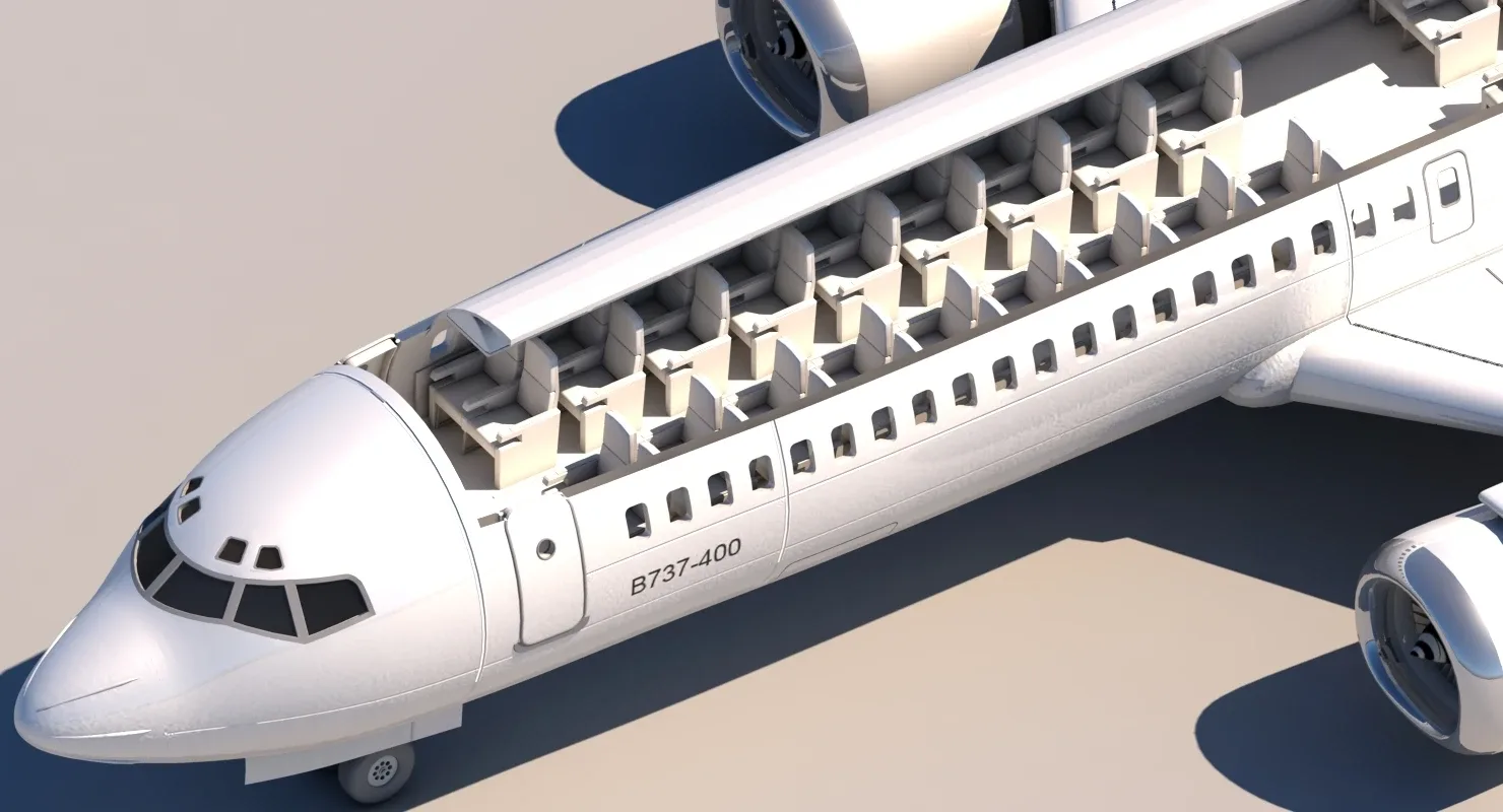 3D Boeing 737